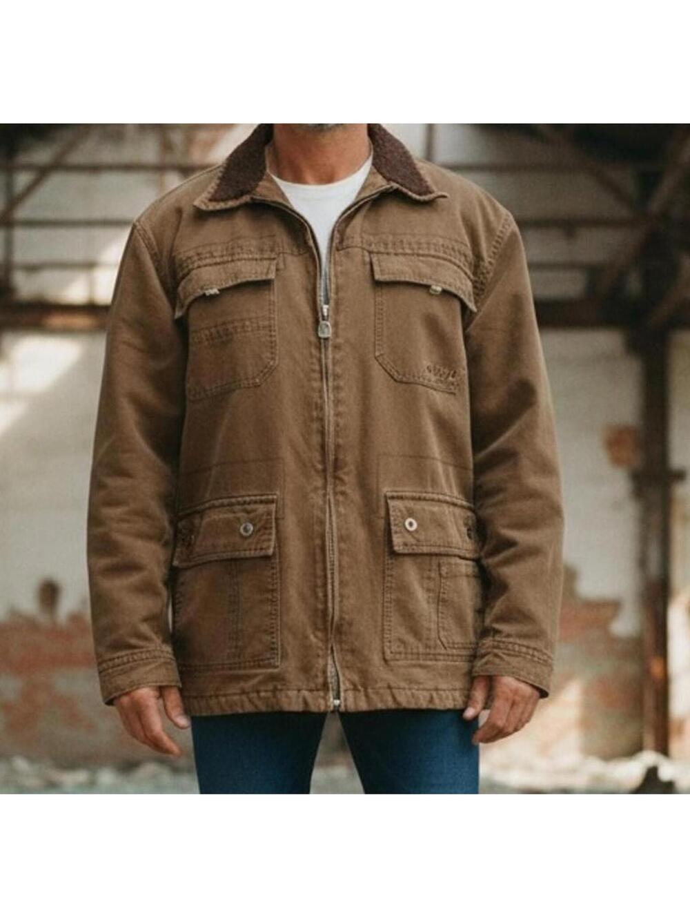 Vintage Men's O'neill jacket fleece lined - L